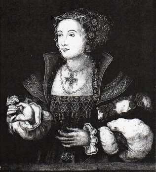Ana de Cleves, por artista desconhecido.